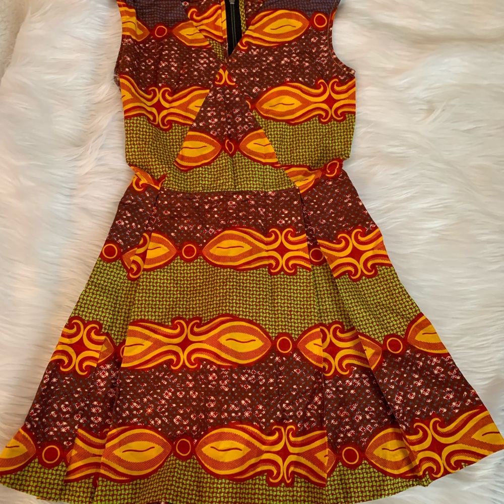 Dress for all seasons - heavy fabric .